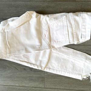 Mother white jeans